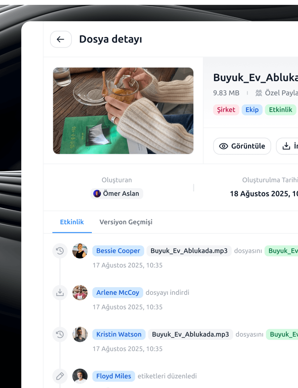 Leave tracking system features