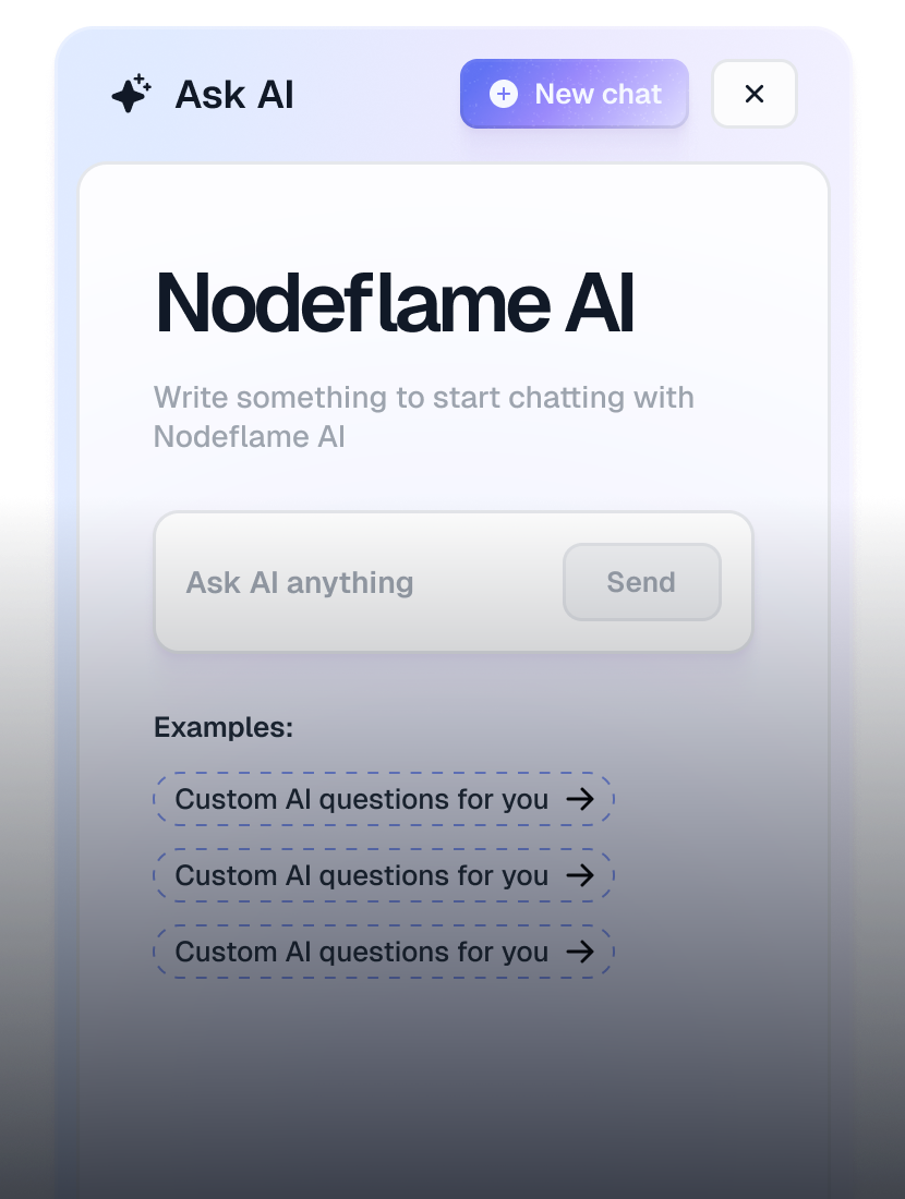 Nodeflame AI Interface
